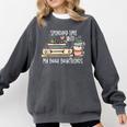 Spending Time With My Book Boyfriends Apparel Comfort Colors Sweatshirt Pepper