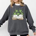 St Patricks Day Book Lover Librarian Reading Saint Pattys Comfort Colors Sweatshirt Pepper St Patricks Day Book Lover Librarian Reading Saint Pattys Comfort Colors Sweatshirt Pepper