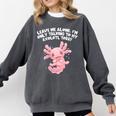 Im Only Talking To My Axolotl Today Salamander Introvert Comfort Colors Sweatshirt Pepper Im Only Talking To My Axolotl Today Salamander Introvert Comfort Colors Sweatshirt Pepper