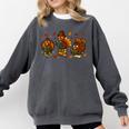 Teacher Fall Thanksgiving Turkey Reading Books Lovers Comfort Colors Sweatshirt Pepper Teacher Fall Thanksgiving Turkey Reading Books Lovers Comfort Colors Sweatshirt Pepper