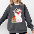 Teacher Pig Cute Farm Animal Book Lover School Student For Men Women Kids Comfort Colors Sweatshirt Pepper Teacher Pig Cute Farm Animal Book Lover School Student For Men Women Kids Comfort Colors Sweatshirt Pepper