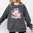 Teacher Valentine's Day All Booked For Valentines Reading Comfort Colors Sweatshirt Pepper Teacher Valentine's Day All Booked For Valentines Reading Comfort Colors Sweatshirt Pepper