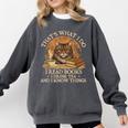 That’s What I Do I Read Books Reading Bookworm Reader Comfort Colors Sweatshirt Pepper