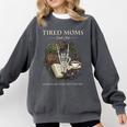 Tired Moms Book Club Dark Floral Coffee Skeleton Comfort Colors Sweatshirt Pepper Tired Moms Book Club Dark Floral Coffee Skeleton Comfort Colors Sweatshirt Pepper