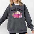 Tired Moms Book Club Running On Coffee Chaos And Chapter Cat Comfort Colors Sweatshirt Pepper Tired Moms Book Club Running On Coffee Chaos And Chapter Cat Comfort Colors Sweatshirt Pepper
