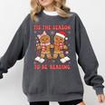 Tis The Season Reading Christmas Shirt Book Lovers Teacher Comfort Colors Sweatshirt Pepper Tis The Season Reading Christmas Shirt Book Lovers Teacher Comfort Colors Sweatshirt Pepper