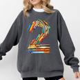 Toddler 2nd Birthday Books Themed 2 Year Old Boys Kids Girls Comfort Colors Sweatshirt Pepper Toddler 2nd Birthday Books Themed 2 Year Old Boys Kids Girls Comfort Colors Sweatshirt Pepper