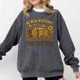 History Honoring Past Inspiring The Future Book Comfort Colors Sweatshirt Pepper