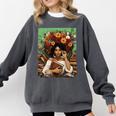 History Month Black Afro Girl Women Book Lovers Floral Comfort Colors Sweatshirt Pepper History Month Black Afro Girl Women Book Lovers Floral Comfort Colors Sweatshirt Pepper
