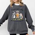 I Tried To Form A Gang But It Turned Into A Book-Club Reader Comfort Colors Sweatshirt Pepper