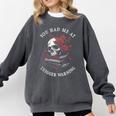 You Had Me At Trigger Warning Smutt Books Smutty Book Lover Comfort Colors Sweatshirt Pepper
