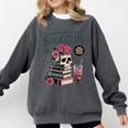 Unapologetically Anti Social Book Club Comfort Colors Sweatshirt Pepper Unapologetically Anti Social Book Club Comfort Colors Sweatshirt Pepper
