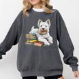 West Highland Terrier Books Dog Breed Westie For Men Women Kids Comfort Colors Sweatshirt Pepper West Highland Terrier Books Dog Breed Westie For Men Women Kids Comfort Colors Sweatshirt Pepper