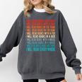 I Will Read Books On A Boat Kids Reading Comfort Colors Sweatshirt Pepper