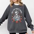 Will Yap About Books Comfort Colors Sweatshirt Pepper