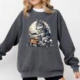 Wolf Reading Book Librarian Library Wolves Comfort Colors Sweatshirt Pepper Wolf Reading Book Librarian Library Wolves Comfort Colors Sweatshirt Pepper
