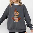 Woman And Books Stack Afro Girl Book Lover Comfort Colors Sweatshirt Pepper Woman And Books Stack Afro Girl Book Lover Comfort Colors Sweatshirt Pepper