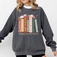 Women Of The Bible Christian Books Full Color Comfort Colors Sweatshirt Pepper