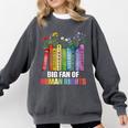 Women Floral Book Big Fan Of Human Rights Liberal Protest Comfort Colors Sweatshirt Pepper Women Floral Book Big Fan Of Human Rights Liberal Protest Comfort Colors Sweatshirt Pepper