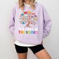 100 Days In The Books Reading Teachers Librarians School Comfort Colors Sweatshirt Crimson 100 Days In The Books Reading Teachers Librarians School Comfort Colors Sweatshirt Crimson