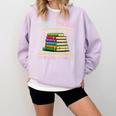 Abibliophobia Bibliophilia Abibliophobia Book Lovers Comfort Colors Sweatshirt Crimson