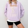 Abibliophobia Books Lover Bookworm Bookaholic Reader Comfort Colors Sweatshirt Crimson