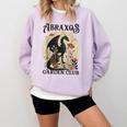 Abraxos Flower Garden Club Book Lover Fantasy Dragon Bookish Comfort Colors Sweatshirt Crimson Abraxos Flower Garden Club Book Lover Fantasy Dragon Bookish Comfort Colors Sweatshirt Crimson