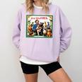 Animal Doctor & Communicator Dr Dolittle Children's Book Cover Comfort Colors Sweatshirt Crimson