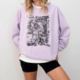 Apocalypse St John Devours The Book 1498 DüRer Angels Comfort Colors Sweatshirt Crimson