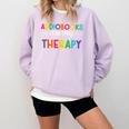 Audiobooks Are My Therapy Book Lover Audiobook Women Comfort Colors Sweatshirt Crimson Audiobooks Are My Therapy Book Lover Audiobook Women Comfort Colors Sweatshirt Crimson