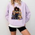 Back To School Afro Melanin Girl Reading Book Bookworm Comfort Colors Sweatshirt Crimson Back To School Afro Melanin Girl Reading Book Bookworm Comfort Colors Sweatshirt Crimson