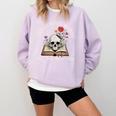 Banned Books Week Read Reading Book Lover Librarian Comfort Colors Sweatshirt Crimson