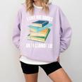 I Like Big Books And I Cannot Lie Book Reading Book Lover Comfort Colors Sweatshirt Crimson