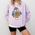 This Is My Book Character Costume Pigeon Kids Reading Comfort Colors Sweatshirt Crimson
