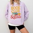 Book Club Squad Comfort Colors Sweatshirt Crimson Book Club Squad Comfort Colors Sweatshirt Crimson