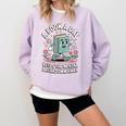 A Book A Day Keeps The Mental Breakdown Away Comfort Colors Sweatshirt Crimson