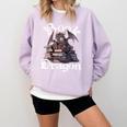 Book Dragon Book Lover Bookworm Book Reader Librarian Comfort Colors Sweatshirt Crimson