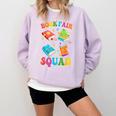 Book Fair Squad Comfort Colors Sweatshirt Crimson