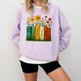 Book Flower 8647 Foxtrots Deltas Tangos Comfort Colors Sweatshirt Crimson Book Flower 8647 Foxtrots Deltas Tangos Comfort Colors Sweatshirt Crimson
