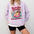 Book Girl Summer Beach Vacation Book Lover Comfort Colors Sweatshirt Crimson Book Girl Summer Beach Vacation Book Lover Comfort Colors Sweatshirt Crimson