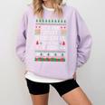 Book Lover Christmas Reader Ugly Sweater Tee Xmas New Year Comfort Colors Sweatshirt Crimson