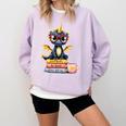 Book Lover Cute Baby Dragon Reading Comfort Colors Sweatshirt Crimson