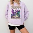 Book Lover Dragon Reading Transport You To Another World Comfort Colors Sweatshirt Crimson