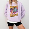 Book Lover Kids And Adults Reading Is a Blast Rocket Ship Comfort Colors Sweatshirt Crimson Book Lover Kids And Adults Reading Is a Blast Rocket Ship Comfort Colors Sweatshirt Crimson