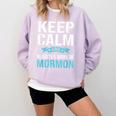 Book Of Mormon LDS Missionary Church Of Latter Day Saints Comfort Colors Sweatshirt Crimson Book Of Mormon LDS Missionary Church Of Latter Day Saints Comfort Colors Sweatshirt Crimson
