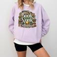 Book Nook Enthusiast Cozy Library Reader Collector Comfort Colors Sweatshirt Crimson Book Nook Enthusiast Cozy Library Reader Collector Comfort Colors Sweatshirt Crimson