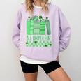 All Booked For St Patrick's Day Book Lover Lucky Shamrock Comfort Colors Sweatshirt Crimson All Booked For St Patrick's Day Book Lover Lucky Shamrock Comfort Colors Sweatshirt Crimson