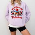 All Booked For Valentines Book Lovers Teacher Student Comfort Colors Sweatshirt Crimson All Booked For Valentines Book Lovers Teacher Student Comfort Colors Sweatshirt Crimson