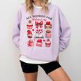 All Booked For Valentine's Day Book Lover Bookworm Bookish Comfort Colors Sweatshirt Crimson All Booked For Valentine's Day Book Lover Bookworm Bookish Comfort Colors Sweatshirt Crimson