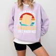 Books Are My Favorite Time Machines Comfort Colors Sweatshirt Crimson